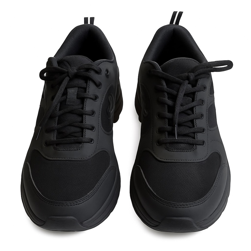 Gravity Defyer GDefy Ion Sneakers Mens Size 10.5 W Black Platform Walking Shoes